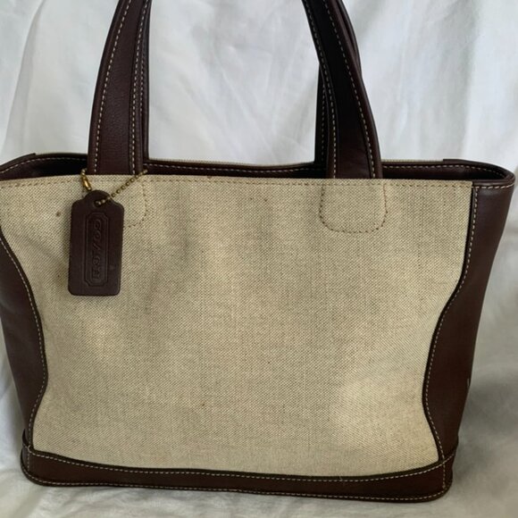 Coach Canvas Bleeker Satchel - Vintage / Authentic - Picture 3 of 7